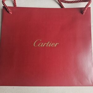 Cartier Medium Empty Shopping Bag